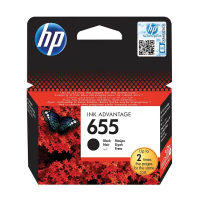 HP 655 (CZ109AE) svart bläckpatron (original) 044216