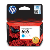 HP 655 (CZ110AE) cyan bläckpatron | OBS! Polen (original)