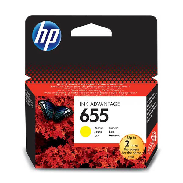 HP 655 (CZ112AE) gul bläckpatron | OBS! Polen (original) 044222 - 1