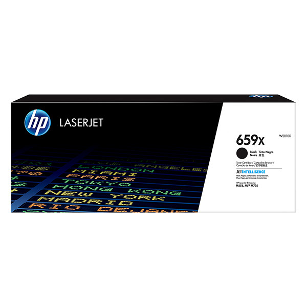 HP 659X (W2010X) svart toner hög kapacitet (original) W2010X 055472 - 1