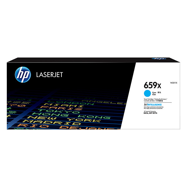 HP 659X (W2011X) cyan toner hög kapacitet (original) W2011X 055476 - 1