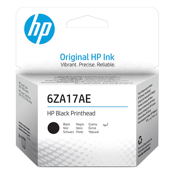 HP 6ZA17AE svart skrivhuvud (original) 6ZA17AE 044718 - 1