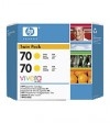 HP 70 (CB345A) gul bläckpatron 2-pack (original) 030830 - 1