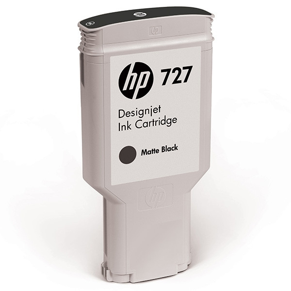HP 727 (C1Q12A) mattsvart bläckpatron extra hög kapacitet (original) C1Q12A 044324 - 1