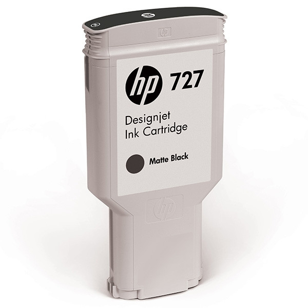 HP 727 (C1Q12A) mattsvart bläckpatron extra hög kapacitet (original) C1Q12A 044324 - 1