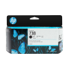 HP 738 (498N4A) svart bläckpatron (original) 093278 - 1