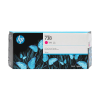 HP 738 (676M7A) magenta bläckpatron hög kapacitet (original) 676M7A 093290