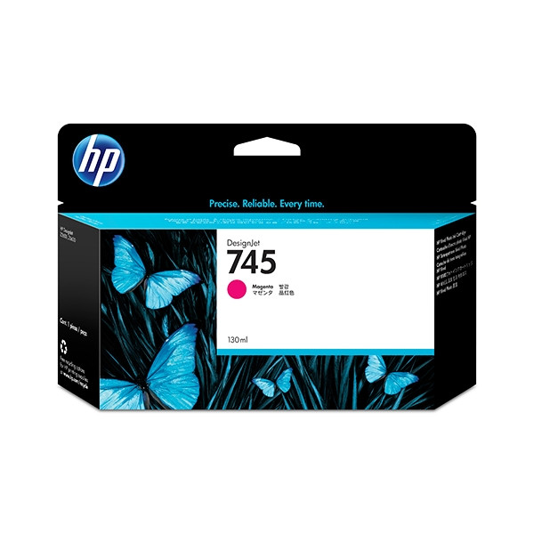 HP 745 (F9J95A) magenta bläckpatron (original) F9J95A 055086 - 1