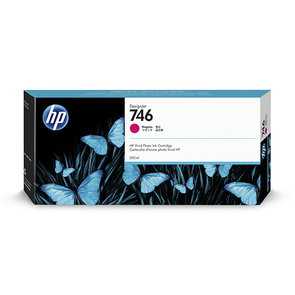 HP 746 (P2V78A) magenta bläckpatron (original) P2V78A 055340 - 1