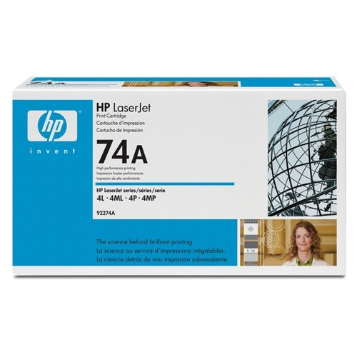 HP 74A (92274A/EP-P) svart toner (original) 92274A 032042 - 1