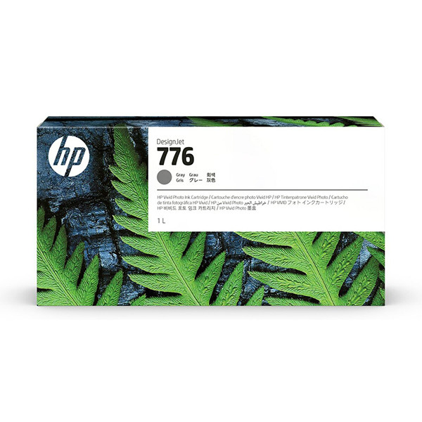 HP 776 (1XB05A) grå bläckpatron (original) 1XB05A 093258 - 1