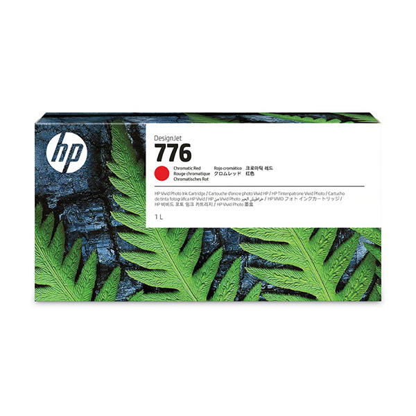 HP 776 (1XB10A) kromatisk röd bläckpatron (original) 1XB10A 093268 - 1