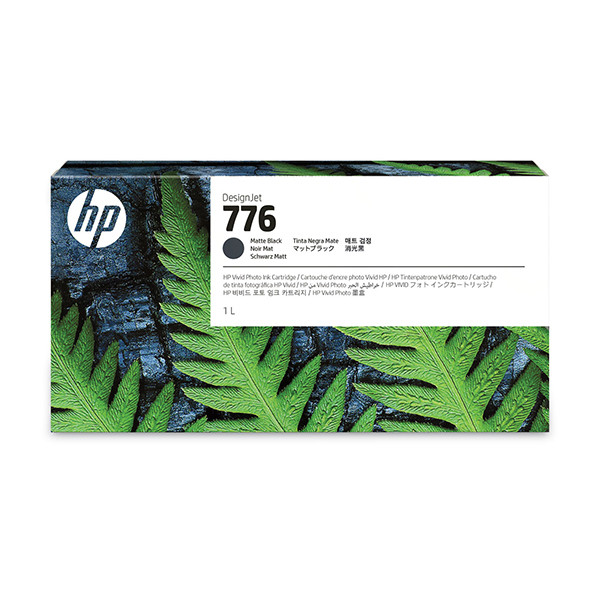 HP 776 (1XB12A) mattsvart bläckpatron (original) 1XB12A 093272 - 1