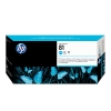 HP 81 (C4951A) cyan skrivhuvud med huvudrengörare (original) 031510 - 1