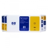 HP 81 (C4993A) gul value pack (original) 031535 - 1