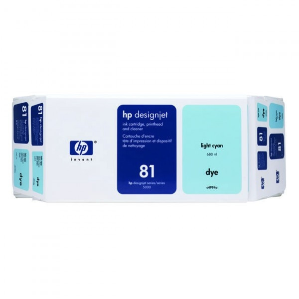 HP 81 (C4994A) ljuscyan value pack (original) C4994A 031545 - 1