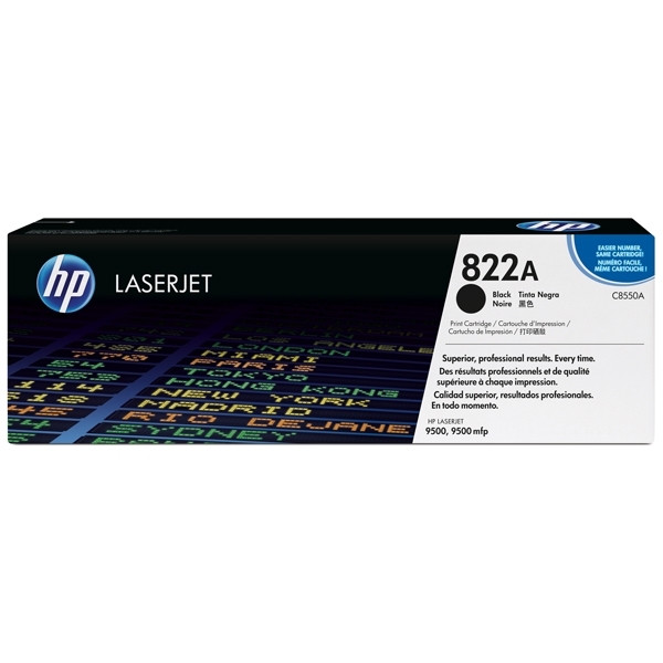 HP 822A (C8550A) svart toner (original) C8550A 039380 - 1