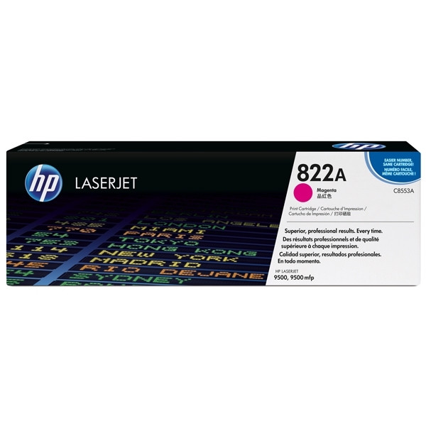 HP 822A (C8553A) magenta toner (original) C8553A 039410 - 1