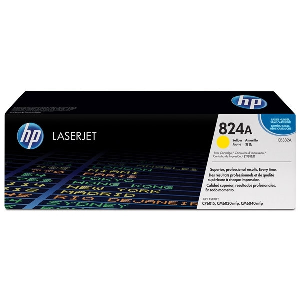 HP 824A (CB382A) gul toner (original) CB382A 039792 - 1