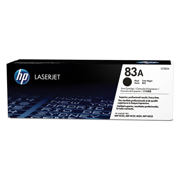 HP 83A (CF283A) svart toner (original) CF283A 054758 - 1