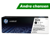 HP 83X (CF283X) svart toner hög kapacitet (original)⭐ 502239 - 1