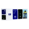 HP 83 (C4940A) svart UV bläckpatron (original) 031560 - 1