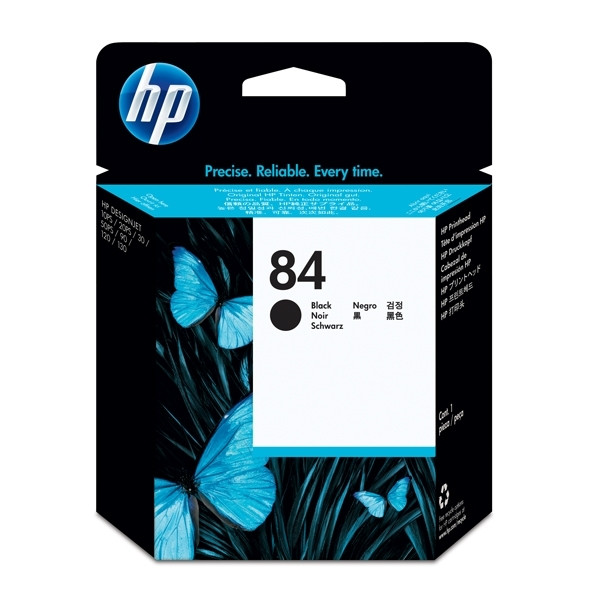 HP 84 (C5019A) svart skrivhuvud (original) C5019A 031100 - 1