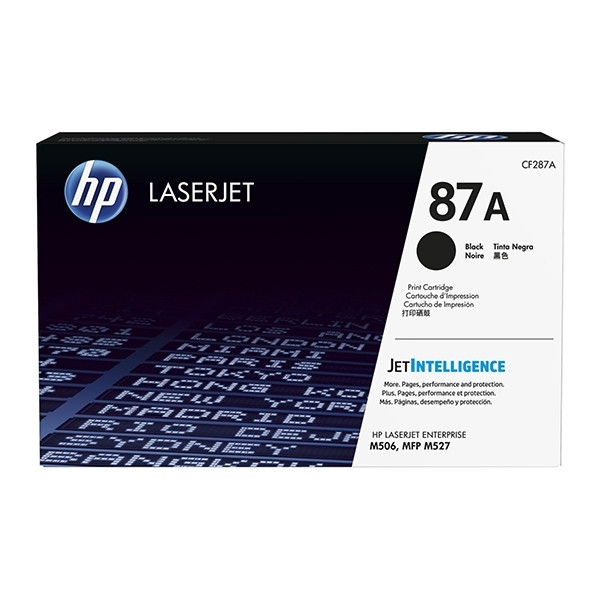 HP 87A (CF287A) svart toner (original) CF287A 054880 - 1