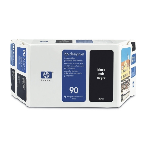 HP 90 (C5078A) svart value pack (original) C5078A 030655 - 1