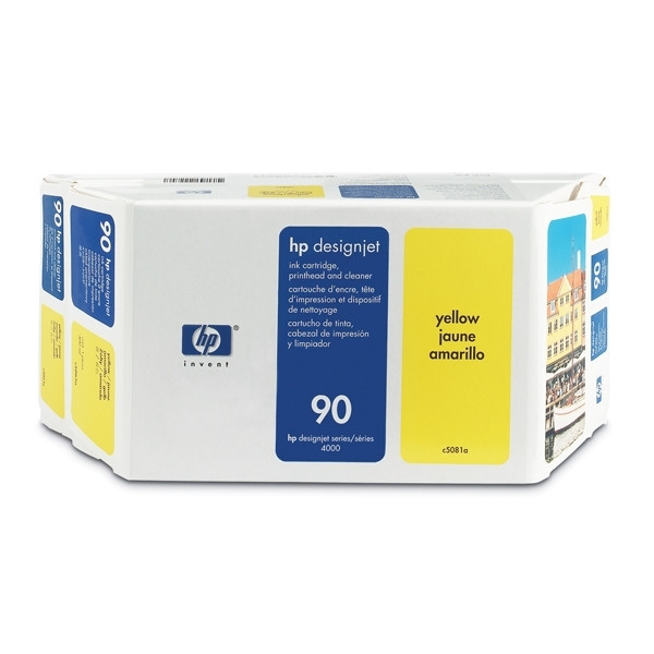 HP 90 (C5081A) gul value pack (original) C5081A 030670 - 1