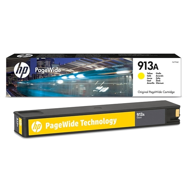 HP 913A (F6T79AE) gul bläckpatron (original) F6T79AE 054912 - 1