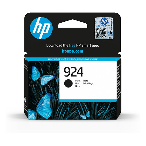 HP 924 (4K0U6NE) svart bläckpatron (original) 4K0U6NE 030974 - 1