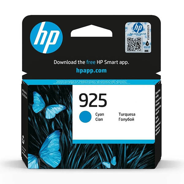 HP 925 (4K0V6PE) cyan bläckpatron (original) 093500 - 1