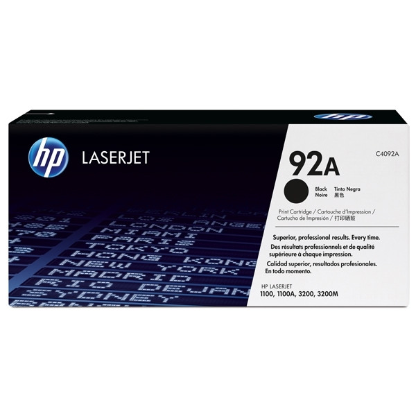 HP 92A (C4092A) svart toner (original) C4092A 032102 - 1