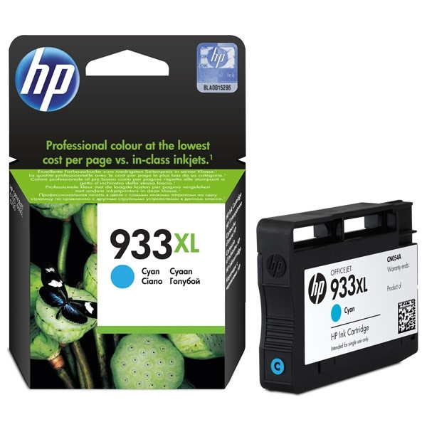 HP 933XL (CN054AE) cyan bläckpatron hög kapacitet (original) CN054AE 044148 - 1