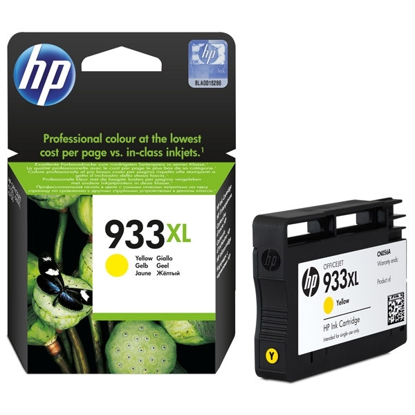 HP 933XL (CN056AE) gul bläckpatron hög kapacitet (original) CN056AE 044152 - 1