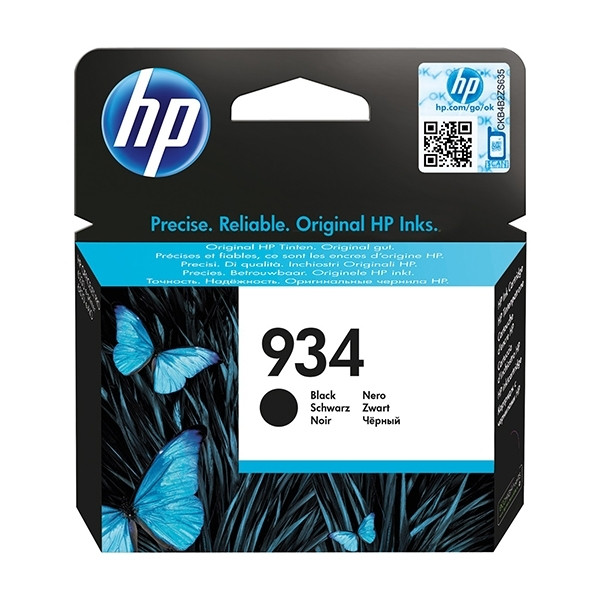 HP 934 (C2P19AE) svart bläckpatron (original) C2P19AE 044380 - 1