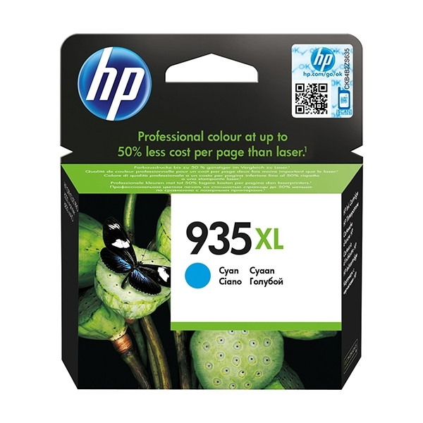 HP 935XL (C2P24AE) cyan bläckpatron hög kapacitet (original) C2P24AE 044386 - 1