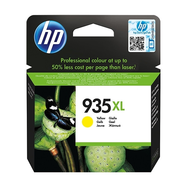 HP 935XL (C2P26AE) gul bläckpatron hög kapacitet (original) C2P26AE 044394 - 1