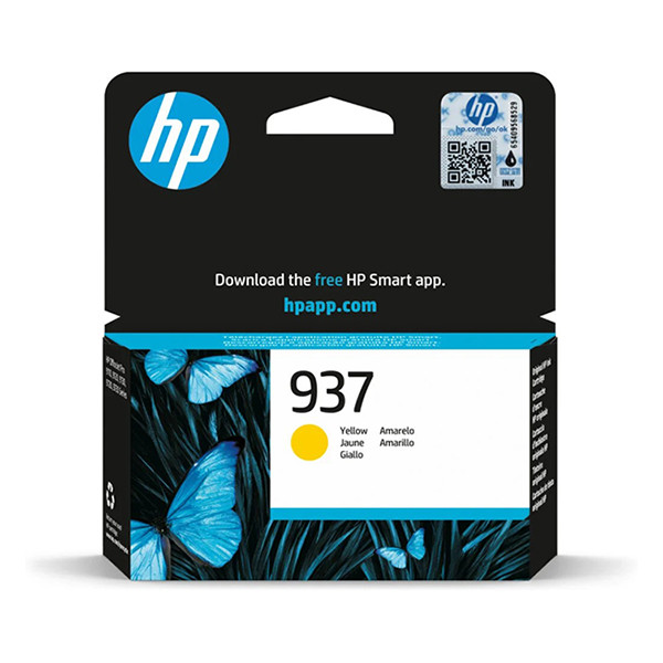 HP 937 (4S6W4NE) gul bläckpatron (original) 4S6W4NE 093314 - 1