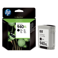 HP 940XL (C4906AE) svart bläckpatron hög kapacitet (original) C4906AE 044002