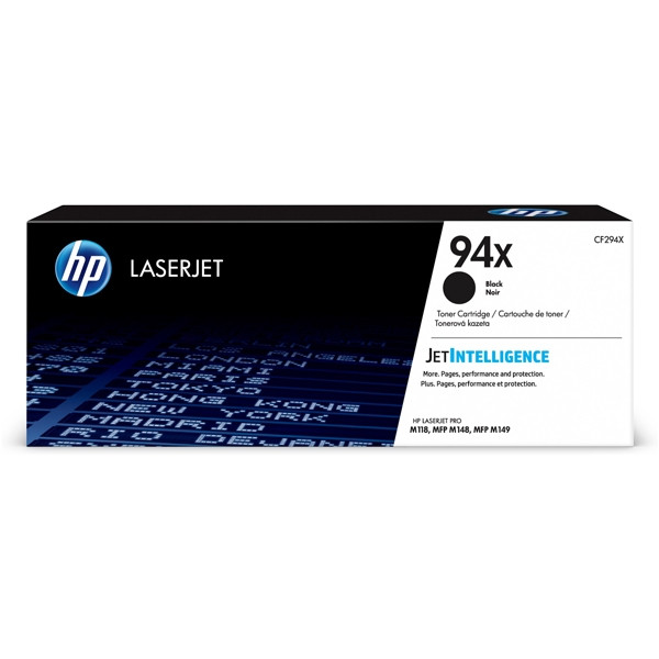 HP 94X (CF294X) svart toner hög kapacitet (original) CF294X 054290 - 1