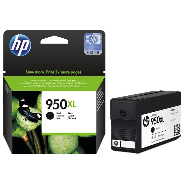 HP 950XL (CN045AE) svart bläckpatron hög kapacitet (original) CN045AE 044134 - 1