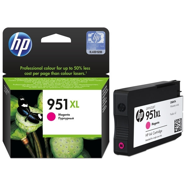 HP 951XL (CN047AE) magenta bläckpatron hög kapacitet (original) CN047AE 044138 - 1