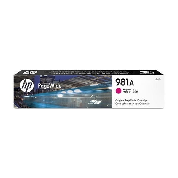 HP 981A (J3M69A) magenta bläckpatron (original) J3M69A 044566 - 1