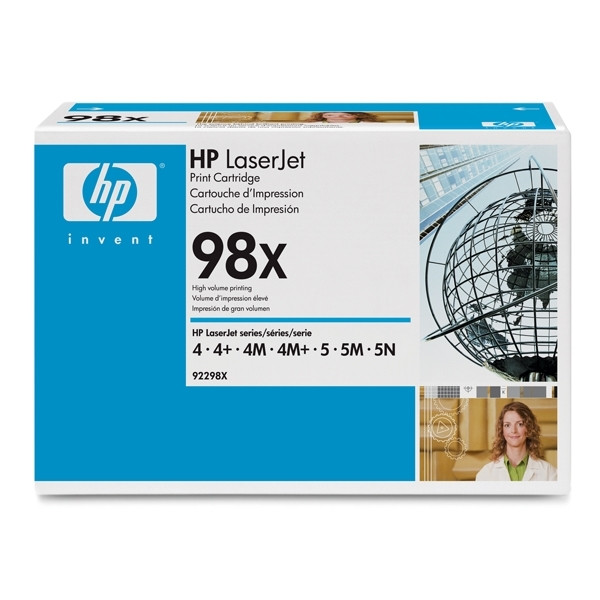 HP 98X (92298X/EP-E/TN9000) svart toner hög kapacitet (original) 92298X 032032 - 1
