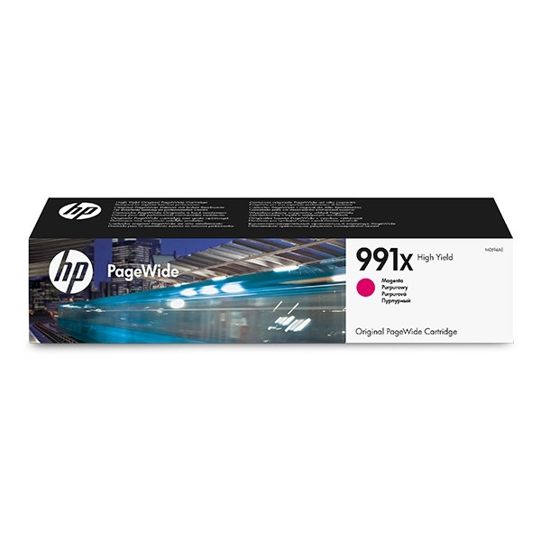 HP 991X (M0J94AE) magenta bläckpatron hög kapacitet (original) M0J94AE 030590 - 1