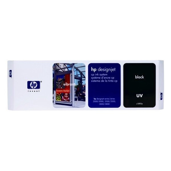 HP C1892A svart UV bläckpatron (original) 030155 - 1