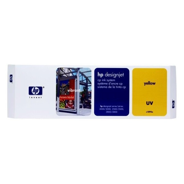HP C1895A gul UV bläckpatron (original) 030185 - 1