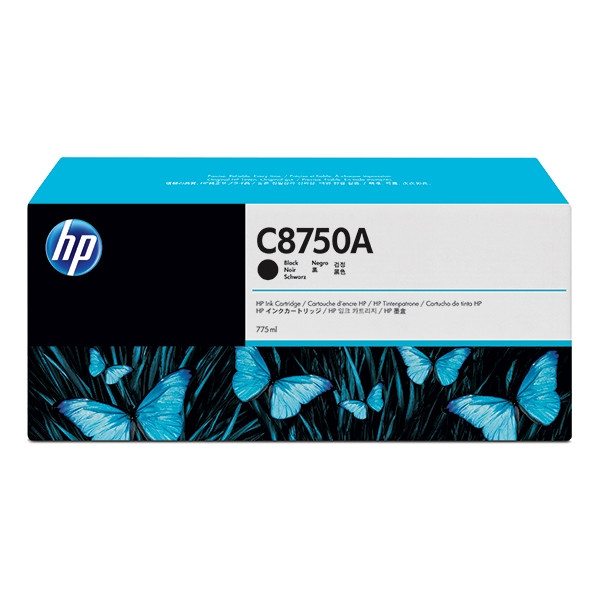 HP C8750A svart bläckpatron (original HP) C8750A 030960 - 1